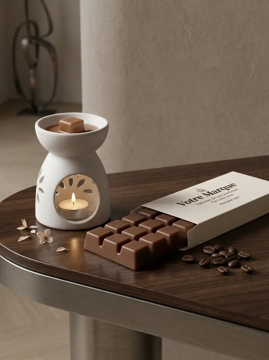 Cire fondante café parfumée Maroc