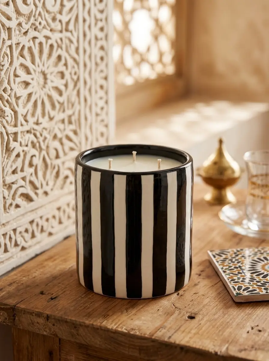 Bougie parfumée sur mesure Maroc