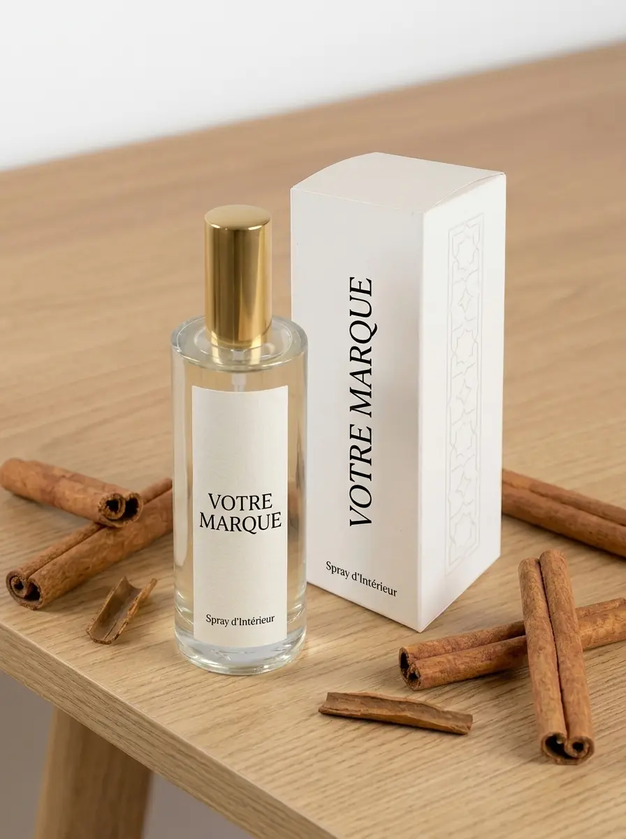 Spray d'intérieur cannelle parfumé Maroc