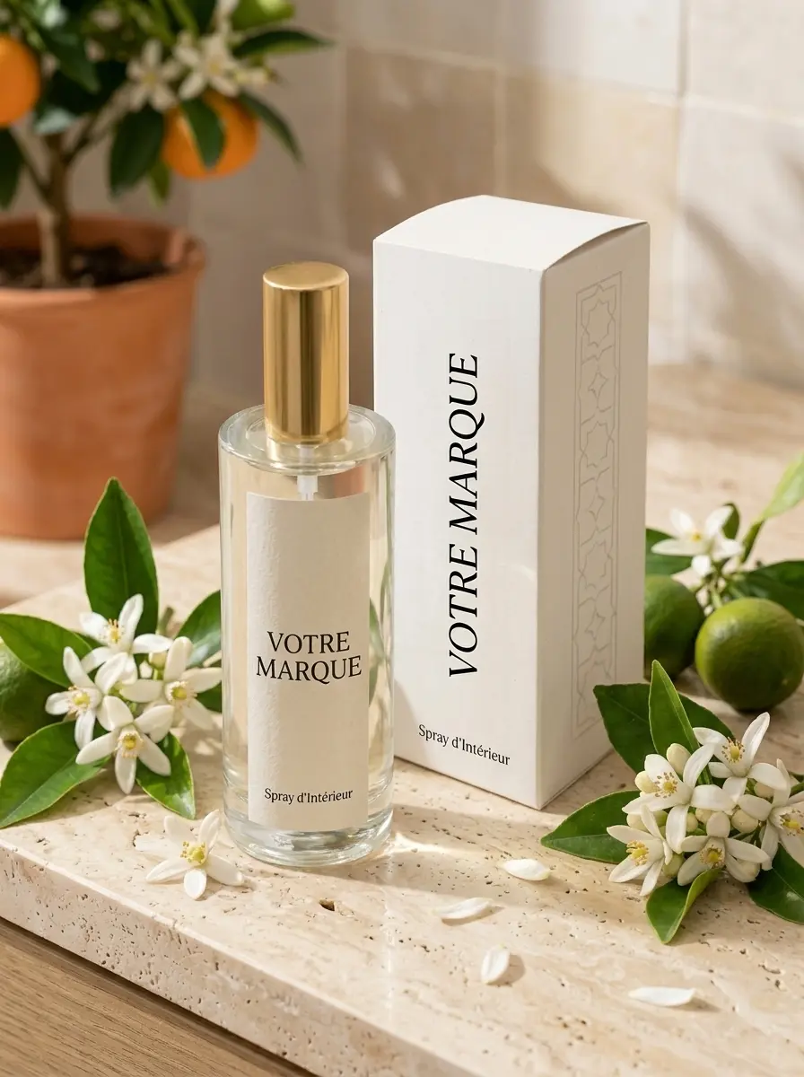 Spray d'intérieur fleur d'oranger Maroc